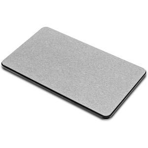 Madesmart Drying Stone Dish Mat, Ultra-Fast Drying Mat for Dishes & Glassware, Diatomaceous Earth, Absorbs Water Instantly, Non Slip Base, Gray