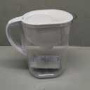 Brita Large Water Filter Pitcher for Tap and Drinking Water, Includes 1 Standard Filter, BPA-Free, Lasts Two Months, 10-Cup Capacity, Bright White