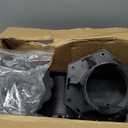 2 Pcs Adjustable Height Bed Support Legs, 8.5-13 inch, Black Plastic, Bed Frame/Bed Center Slat Support, Reinforcement Parts