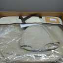 FEINEPRO Beige Car Seat Covers Only Front 2pc - Breathable Faux Leather Universal Seat Covers for Cars, Automotive Protector Fit for Most Sedan SUV Pick-up Truck