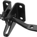 National Hardware N184-861 BPB21 Automatic Gate Latch in Black