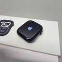 Apple Watch Series 10 [GPS 46mm case] Smartwatch with Jet Black Aluminum Case with Ink Sport Loop. Fitness Tracker, ECG App, Always-On Retina Display, Carbon Neutral (46mm case + Medium/Large band)