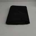 VidaFete 2 Pack 90*132inch Rectangle Tablecloth Polyester Table ClothStain Resistant and Wrinkle Polyester Dining Table Cover for Kitchen Dinning Party Wedding Rectangular Tabletop Decoration (Black)