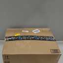 Christmas Garland 9 Ft by 12 Inch Prelit Fraser Fir Xmas Garland with 50 LED Lights 550 Tips, Real Like Lush and Classics Green Style for Indoor Outdoor Home Decoration