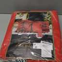 ZOBER 600D Oxford Fabric Large Rolling Christmas Tree Storage Bag - Fits 9 Ft Artificial Trees - Waterproof Christmas Tree Bag For Storage Box For Xmas, Durable Handles and Wheels - Card Slot - Red