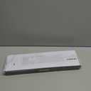 Wireless Keyboard and Mouse Combo - Full Size Slim Thin Wireless Keyboard Mouse with Numeric Keypad 2.4G Stable Connection Adjustable DPI (White & Silver)