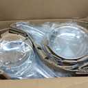 Stainless Steel Cookware Set,Tir-Ply Pots and Pans Set,10 Pcs Stainless Steel Induction Kitchen Cookware Sets,PFOA Free, Frying Pans, Butter warmer,Saute Pan & Stock Pot,Compatible with All Cooktops