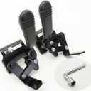 Wheelchair Brake,Wheelchair Wheel Lock,for Silver Sport 2,Cruiser III,Cruiser X4, Bariatric,Silver Sport Recliner Wheelchair,Universal Brake,Replacement Parts,W/Tool and Hardware.(1 Pr,Black)