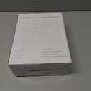 Flameless Flickering 3" x4" 5" 6" Clear Plastic Orange 11-Key Remote Candles with Light Strings, LED Battery Operated Cycle Timer Pack of 3 Candles for Halloween Festival Decor