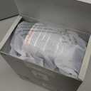 Gaiatop Mini Space Heater, Lightweight PTC Ceramic Fast Heating 500W Energy Efficient for Indoor Use, Overheating & 45° Tip-Over Protection, Portable Desk Electric Heaters for Office Home Black