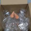 4 Pcs 17 Oz Self-Watering Planter Insert Self-Watering Planter Globes with Slow Release Water Control for Indoor & Outdoor Plants (4, Diamond Shape)