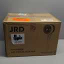 Dreo Fan for Bedroom, 120+120Omni-directional Oscillating Fan, DC Motor, 20 dB Quiet Standing Pedestal Fans, 90ft, 8 Speeds, 3 Modes Circulator with Remote, 35-40"Adjustable Height, 8H Timer, Black