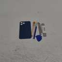 Perzework OEM Rear Back Glass Replacement (Pacific Blue) Compatible with iPhone 12 pro max 6.7 inches All Carriers with Pre-Installed Adhesive and Repairing Tool Kits