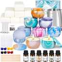 OFUN Candle Making Kit for Adults, DIY Candle Making Supplies for Beginner, Christmas DIY Gifts, Candle Making Kits for Adults - Includes Beeswax, Essential Oils, Dyes, and More, Crafts for Adult