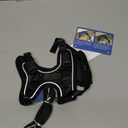 Cat Harness and Leash for Walking Escape Proof Soft Adjustable Cat Leash Breathable Comfortable Vest Easy to Wear Kitten Harness for Outdoor Travel Black M (M (13-18lb))