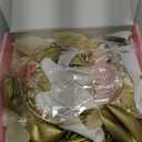 Trgowaul 50th Birthday Decorations for Women, Banner, Sash and Crown, Cake Topper, 50 Number Balloon, Fringe Curtains, Champagne Gold 50th Birthday Party Supplies