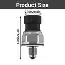 Fuel Rail Pressure Sensor 12635273 5PP11-4, Injection Fuel Pressure Sensor Fit for Cadillac SRX, Chevrolet Equinox Impala, GMC Terrain, Buick Lacrosse Regal Malibu 10-17 2.4L