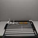 29.5-40.5" Baby Gate for Stairs, Dog Gate for Doorways, Walk Thru Auto Close Metal Baby Safety Gate for The House, Stairs and Doorways, Child Gate Pressure Mounted, Pet Gate for Dog Indoor - Black