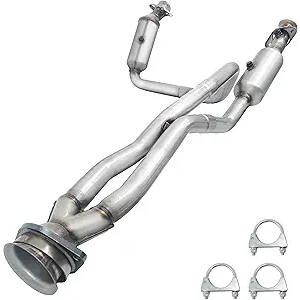 Catalytic Converter with Y pipe Compatible with 2005 2006 2007 Liberty 3.7L Replaces# 776777(EPA Compliant)