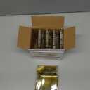 N9R 200PCS Gold Plastic Mini Forks, 4 Inches  Heavy Duty Disposable Cocktail, Dessert & Appetizer Forks, Elegant Party Serving Utensils for Tastings, Finger Foods, Weddings, Events