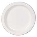 Dixie Basic Basic Paper Dinnerware, Plates, White, 8.5" Diameter