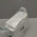 100 Silver Monogram Disposable Napkins  Letter H Hand Towels Decorative, Dinner Napkins for Guest, Monogrammed Hand Towels for Bathroom Wedding Birthday Party Baby Shower