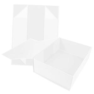 KAILIKETIY 5 Packs Foldable Boxes Simple Design Storage for Weddings Birthdays Anniversaries and Celebrations for DIY Present Packaging
