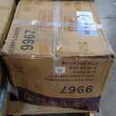 HomyCasa 5-Piece Mid-Century Dining Set, 63" Rectangular Table & 4 Swivel Upholstered Chairs (Fabric/Suede), Sturdy Metal Frame, Perfect for Kitchen, Dining Room, Office, or Restaurant (Brown & Brown)