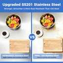 OSTBA Stainless Steel Prep Table 24 x 48 Inches with Backsplash and Casters | NSF certified work table with backsplash, wheels and adjustable undershelf for kitchen, garage, restaurant and hotel