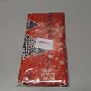 Merry Christmas Tree Winter Snowflake Pine Mailbox Covers Magnetic Standard Size 25.5" X 21",White Snow Red Mailbox Wraps Post Letter Box Cover for Holiday Garden Yard Decor