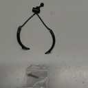 CrocSee Stainless Steel Band Compatible with Samsung Galaxy Watch 7 6 5 4 40mm 44mm/Watch 6 Classic 43mm 47mm/Watch 4 Classic 42mm 46mm/Watch 5 Pro 45mm, Slim Minimalism Bangle Bracelet for Women (Black)