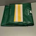 2 x OTOSTAR Set of 4 Waterproof Throw Pillow Covers 16x24 Inch Farmhouse Geometric Square Pillow Cases for Couch Patio Furniture Balcony Garden Outdoor DecorationGeometry70-Yellow