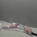 22.2 BMX Bike Handlebar 670mm, 160mm High Rise Bicycle Handlebar 6 Backsweep 3 Upsweep Steel Riser Handle Bars for E Bike, Fixie Gear, Motorcycle, Cruiser, MTB Mountain Bike, 7/8 inch