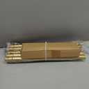 Double Curtain Rod, 1 Inch Gold Dual Curtain Rods for Windows 30 to 72 Inch, Decorative Adjustable Heavy Duty Telescopic Spliced Window Treatment Rods Set for Bedroom Living Room Farmhouse