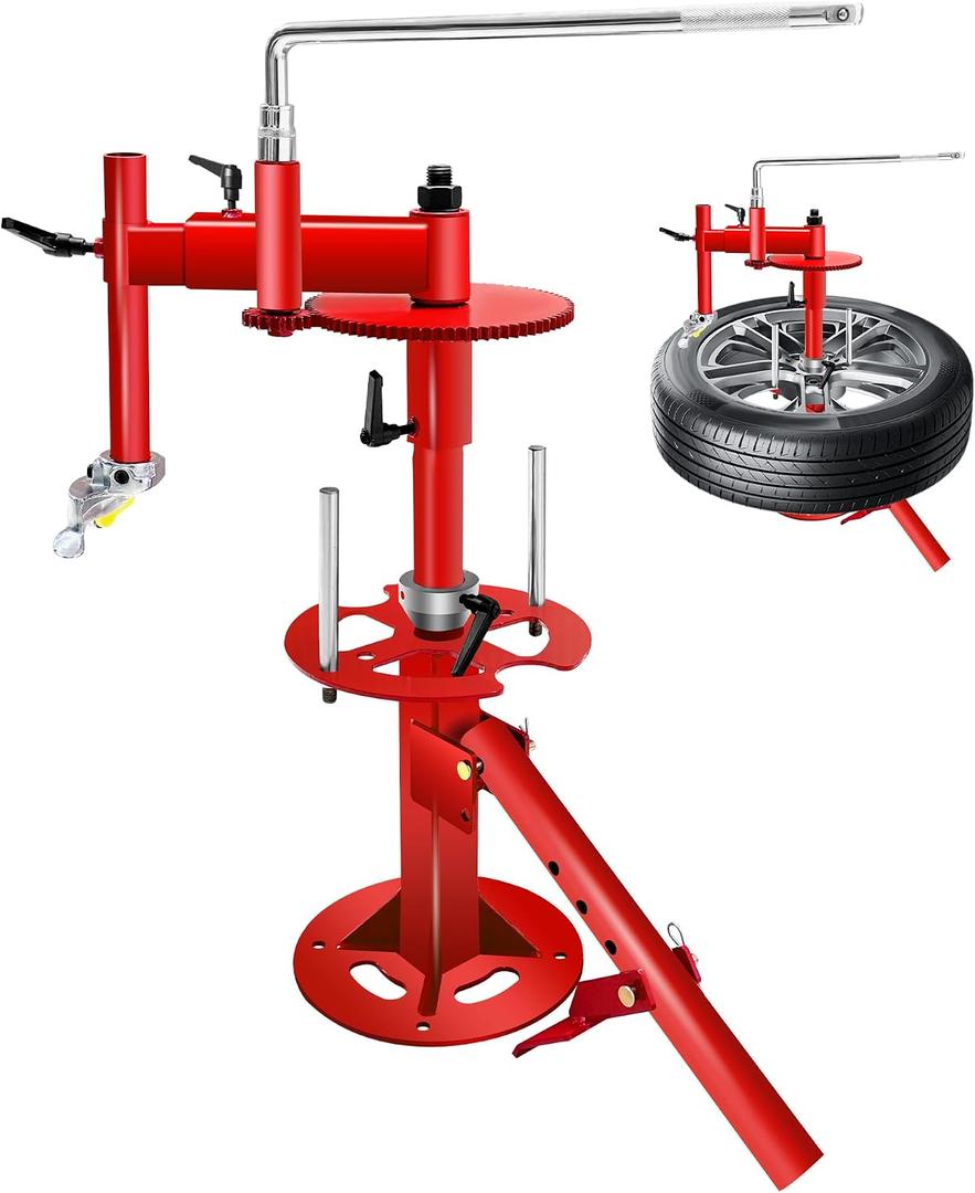 Upgraded Tire Changer Machine with Gear Transmission System, 16''-21'' Tire Change, Fit for Car/Truck/Trailer/SUV/RV with 16" and Larger Wheels, Not Suitable for Motorcycles, Bicycles