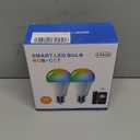 Brightever Smart A19 LED Light Bulbs, 60W Equivalent 800LM Color Changing E26 9W Bluetooth Light Bulbs with Remote Control, 16 Million DIY Colors RGBWW, Music Sync, 2-Pack