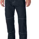 Dickies FLEX DuraTech Relaxed-Fit Straight-Leg Renegade Utility Denim Jeans for Men - Dark Blue - 30x32