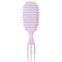 27x7.9x4.2cm Air Cushion Hair Brush, Curly Hair Styling Comb, Detangling Hair Brush, Scalp Massage Hair Comb, Ergonomic Hair Brush for Travel, Lightweight Hair Styling Comb, Gentle Hair Detangler (Violet)