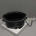 Crock-Pot 4-Quart Manual Slow Cooker, Black