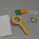 36 Sets Magnify Suncatchers Craft Kits DIY Magnifying Glass Shape Pack Of 2