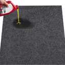 VEVOR Waterproof Garage Floor Mat for Under Car, Non-Slip 6.6'x8.5' Oil Spill Mat Heavy Duty Containment Mat, Protects Garage Floor from Water, Mud and Oil, for Garages Greenhouses Entrance