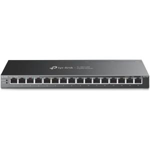TP-Link TL-SG116P | 16 Port Gigabit PoE Switch | 16 PoE+ Ports @120W | Plug & Play | Extend, Priority & Isolation Mode | PoE Auto Recovery | Fanless | QoS & IGMP Snooping