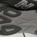New Balance Men's Fresh Foam X More V6 Running Shoe, Black/Castlerock/Black Metallic, 10.5 M