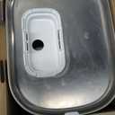 PETLIBRO Cat Water Fountain, Cordless Pet Water Fountain Battery Operated, 2.5L/84oz Dockstream Water Fountains for Cats Indoor, Cat Fountain with Stainless Steel Tray, Easy to Clean BPA-Free (White)