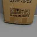 5-Pack Decent Metal Plant Stands, Heavy Duty Flower Pot Stands for Multiple Plant, Anti-Rust Iron Plant Pot Shelf, Decoration Racks for Home Indoor and Outdoor (5 Pack Black)