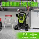 4800PSI PowerWasher with 4 Quick Connect Nozzles, Foam Cannon for Car, Lane, Patio Cleaning