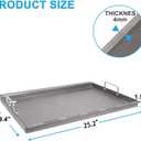 Full Size Griddle Insert for Weber Genesis 300 Grill E-310 E-320 E-330, Genesis S-310 S-320 S-330, Genesis EP-310 EP-320 EP-330 CEP-310 CEP-330, Flat Top Griddle Plate Replace for Weber 7524 Grate*2