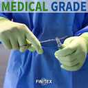 FINITEX Nitrile Disposable Gloves - Green 3.5mil 100/1000PCS Powder-Free Latex-Free Medical & Food Use