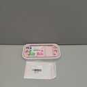 eXtremeRate PlayVital Protective Grip Case for Nintendo Switch Lite, Cherry Blossoms Pink Hard Cover Protector for Nintendo Switch Lite - 1 x White Border Tempered Glass Screen Protector Included