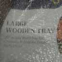 20" Acacia Large Wooden Serving Tray